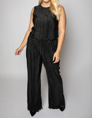 Good American - Calça Plissada Always Fits