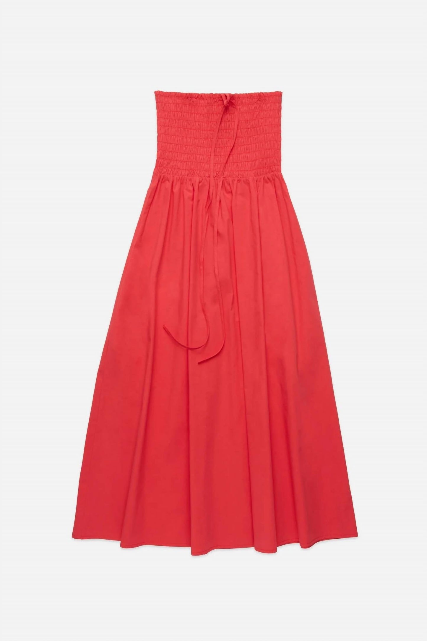 Deluc - Osorio Smocked Halter A-line Dress