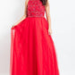 Rachel Allan - Beaded Tulle Prom Dress