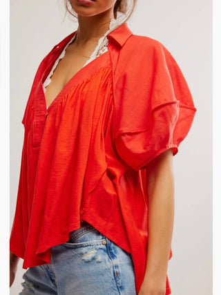 Free People - Top Babydoll Sunray