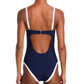Aqua - Underwire One Piece Swimsuit