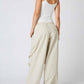 Cotton Candy - Drawstring Detail Parachute Pant