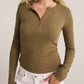 Z Supply - Scarlett Rib Henely Top