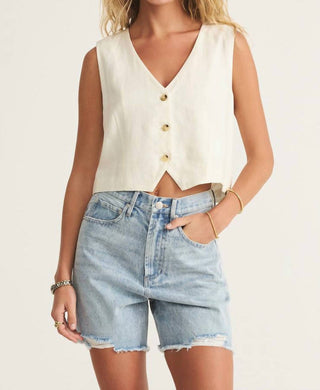 Z Supply - Colete de linho Marta feminino