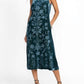 Johnny Was - VELVET V-NECK DRESS