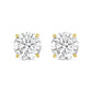 Diana M Jewels - 5.00 Cts Round Lab Grown Stud Earrings
