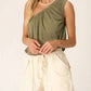 Project Social T - Dolce One Shoulder Tank Top