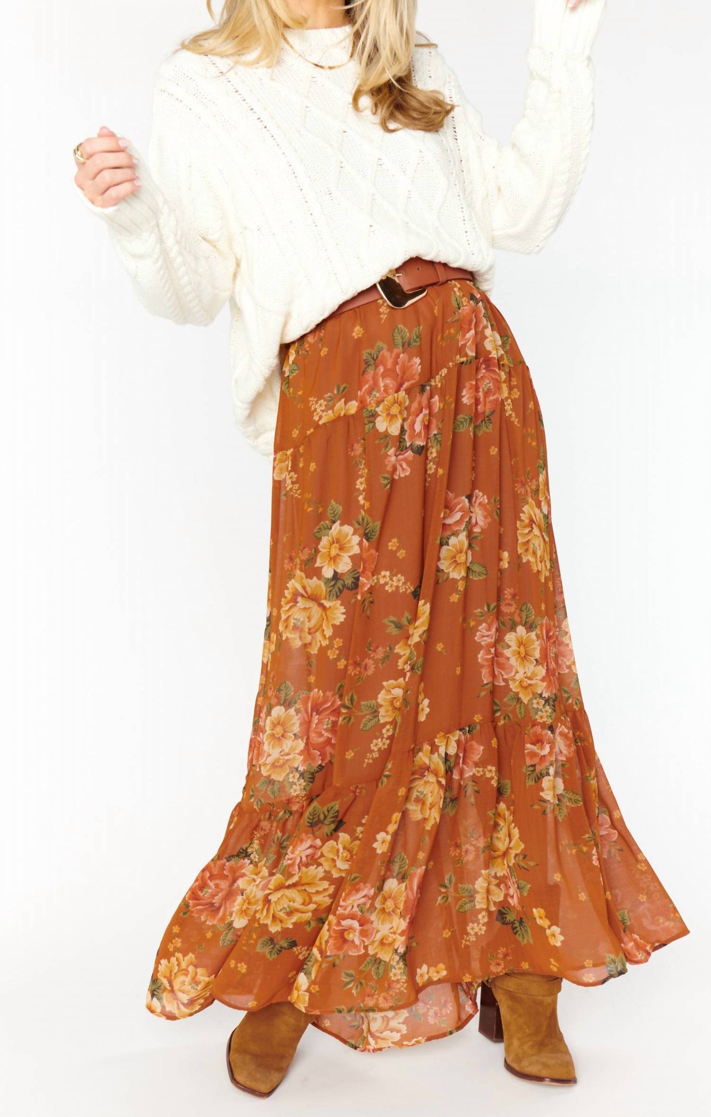 Show Me Your Mumu - Larina Midi Skirt