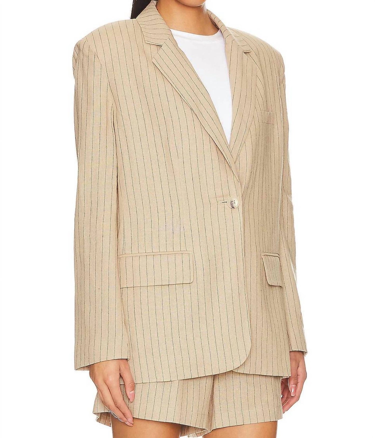 Steve Madden - Imaan Pin Stripe Blazer