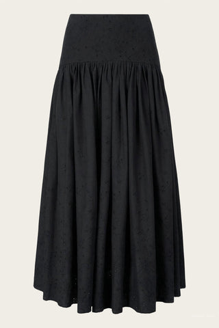 Staud - Procida Eyelet Maxi Skirt
