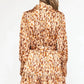 Entro - Spotted Waist Tie Dress