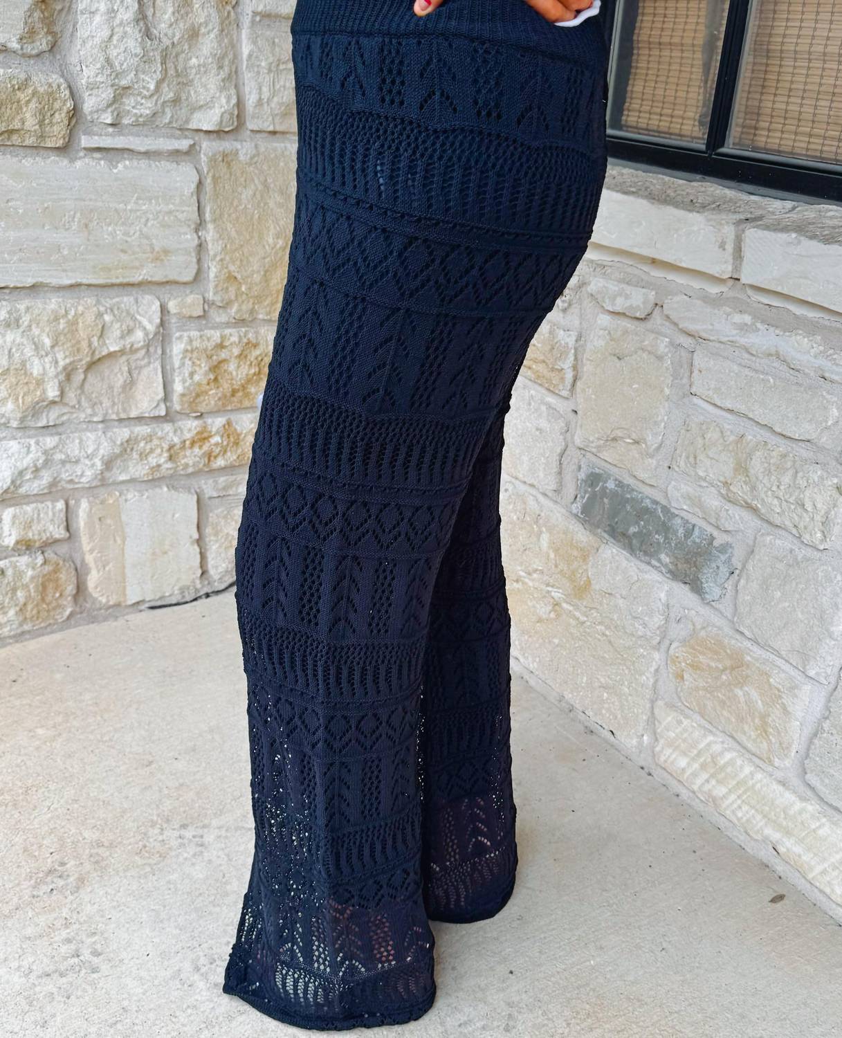 Elan - Women's Carly Crochet Pant