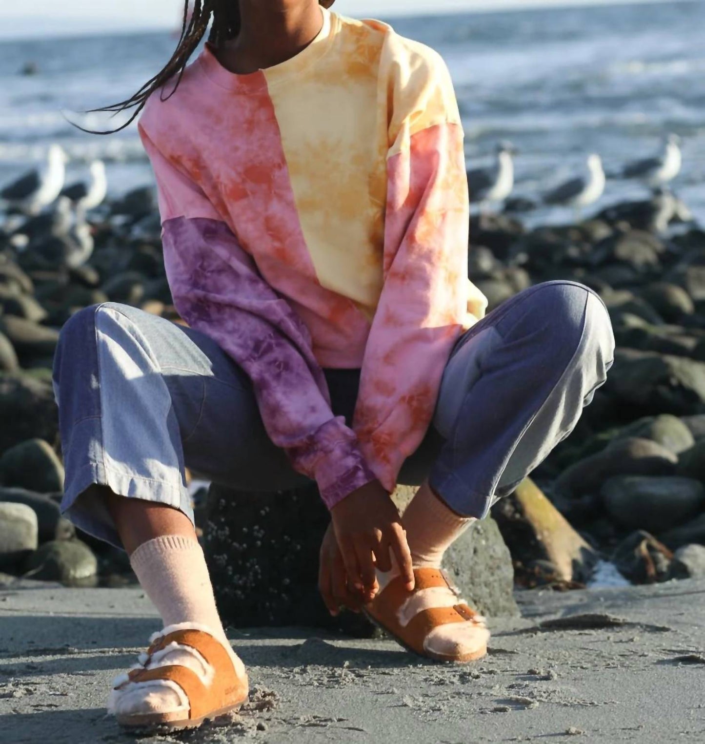 Electric & Rose - Bhodi Patchwork Sweatshirt