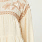 Entro - Embroidered Swiss Dot Blouse
