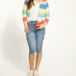 Fdj - Striped Hooded Cardigan