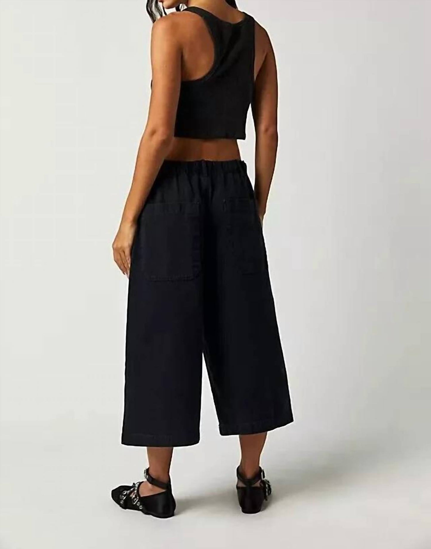 Free People - Wide Leg Crop Pants