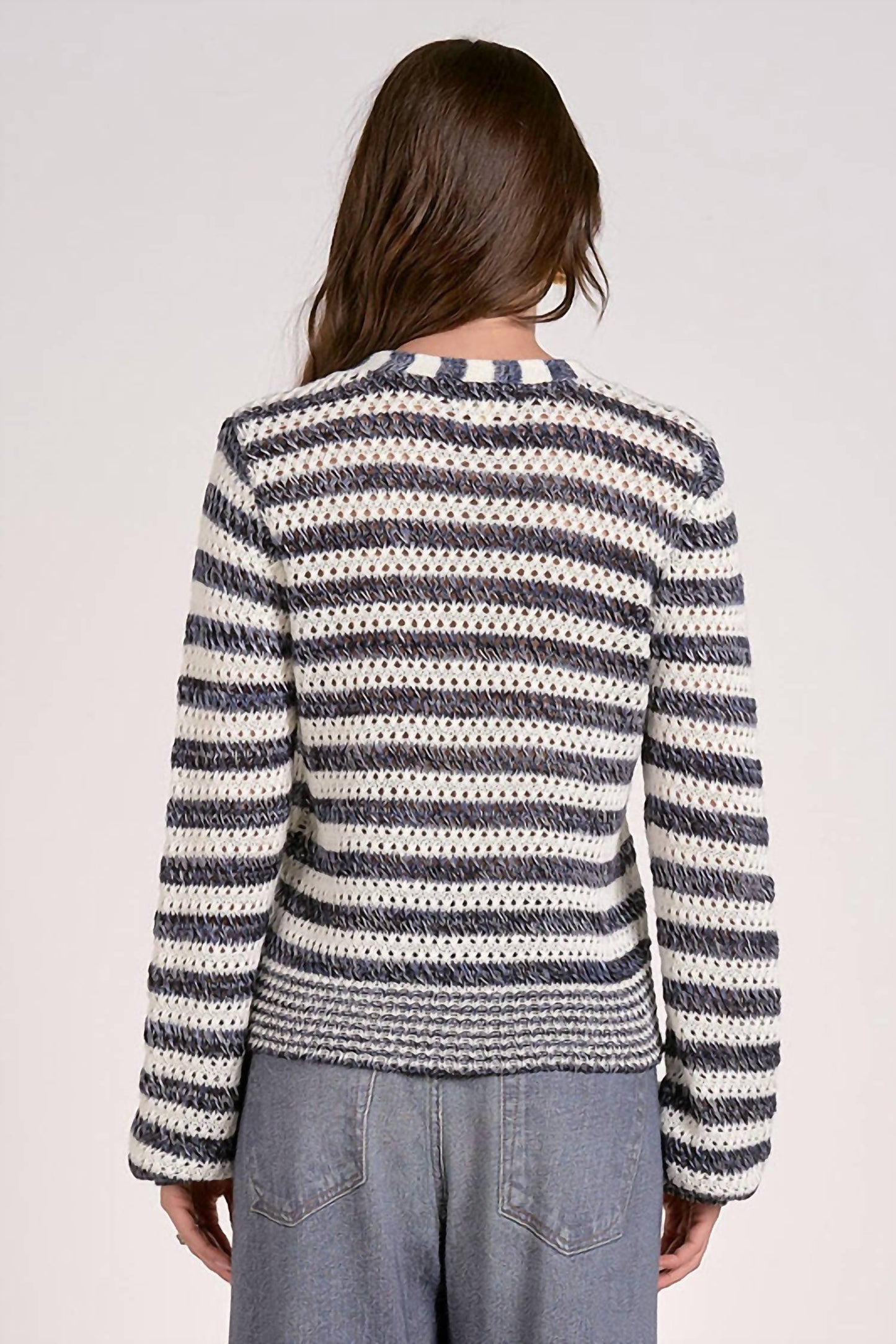 Elan - Stripe Cardigan