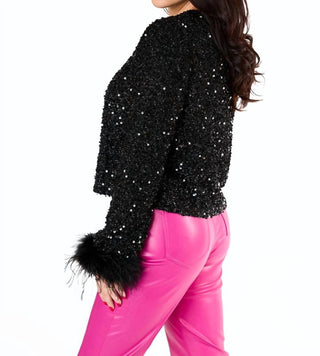 Buddylove - BLUSA PARTON DE LANTEJOULAS