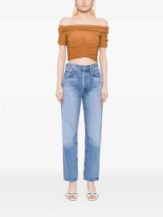 Cidadãos da Humanidade - Calça Jeans Blaine High Rise Straight