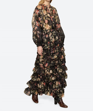 Sea - Jolie Print Midi Skirt