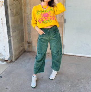 Free People - Calça Jeans Cordão Boa Sorte