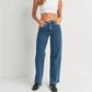 Just Black Denim - Long High Rise Wide Leg Jeans