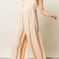 Bibi - Oatmeal Jumpsuit
