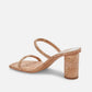 Dolce Vita - Women's Chunky Round Cork Heel Sandal