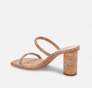 Dolce Vita - Sandália Feminina Chunky Round Cork Heel