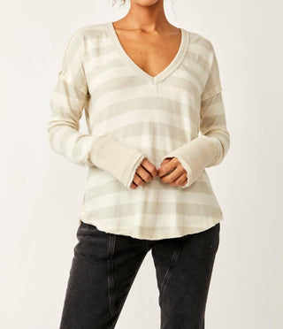 Free People - Sail Away Long Sleeve Tee