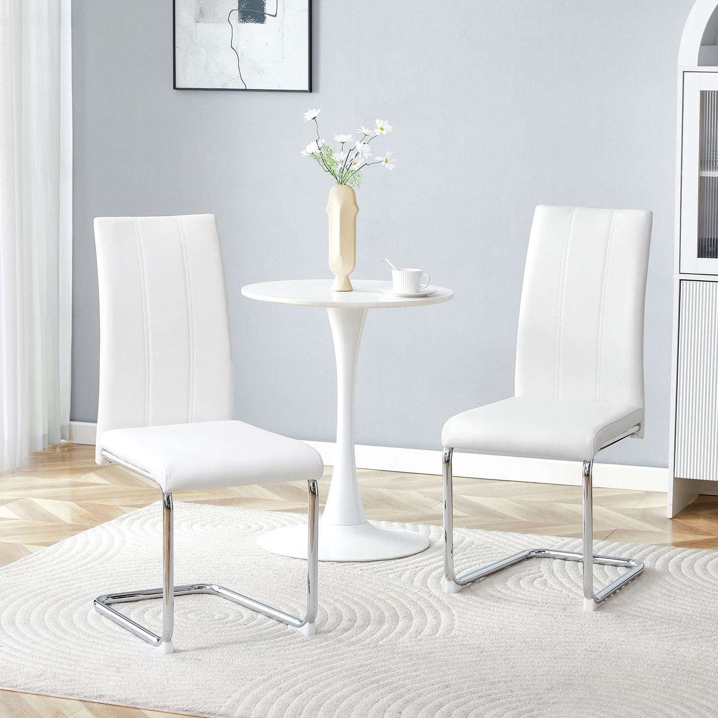 Modern Upholstered Dining Chairs for Dining Room