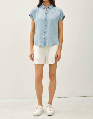 Be Cool - Tencel Button Up Top