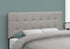 Full Size Upholstered Headboard Only, Transitional - Gray
