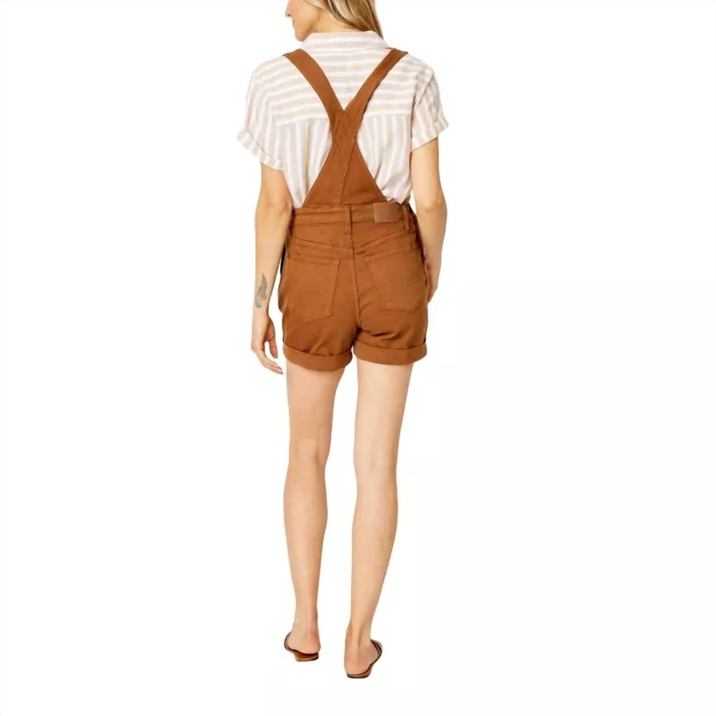 Judy Blue - Pomona Beach Overall Shorts