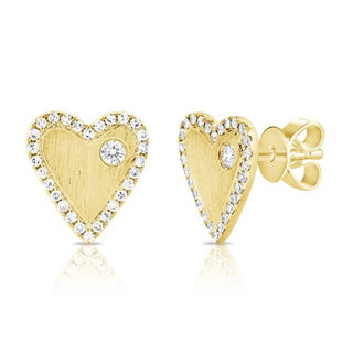 Diana M Jewels - Brincos de diamante de 0,22 cts