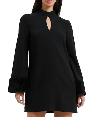 Vestido com detalhes de mangas Whisper Ruth - French Connection