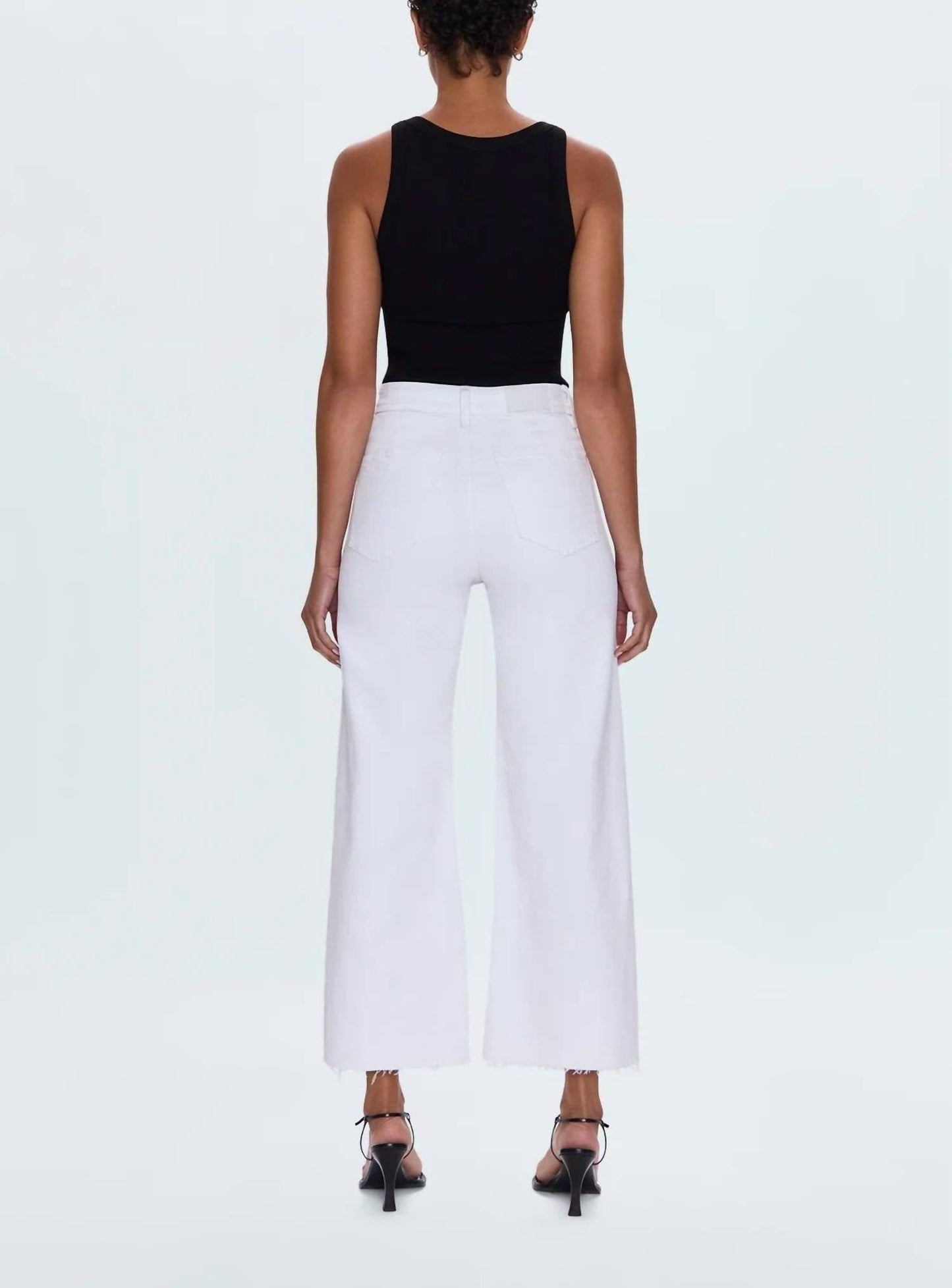 Pistola - Penny High Rise Wide Leg Crop Jeans
