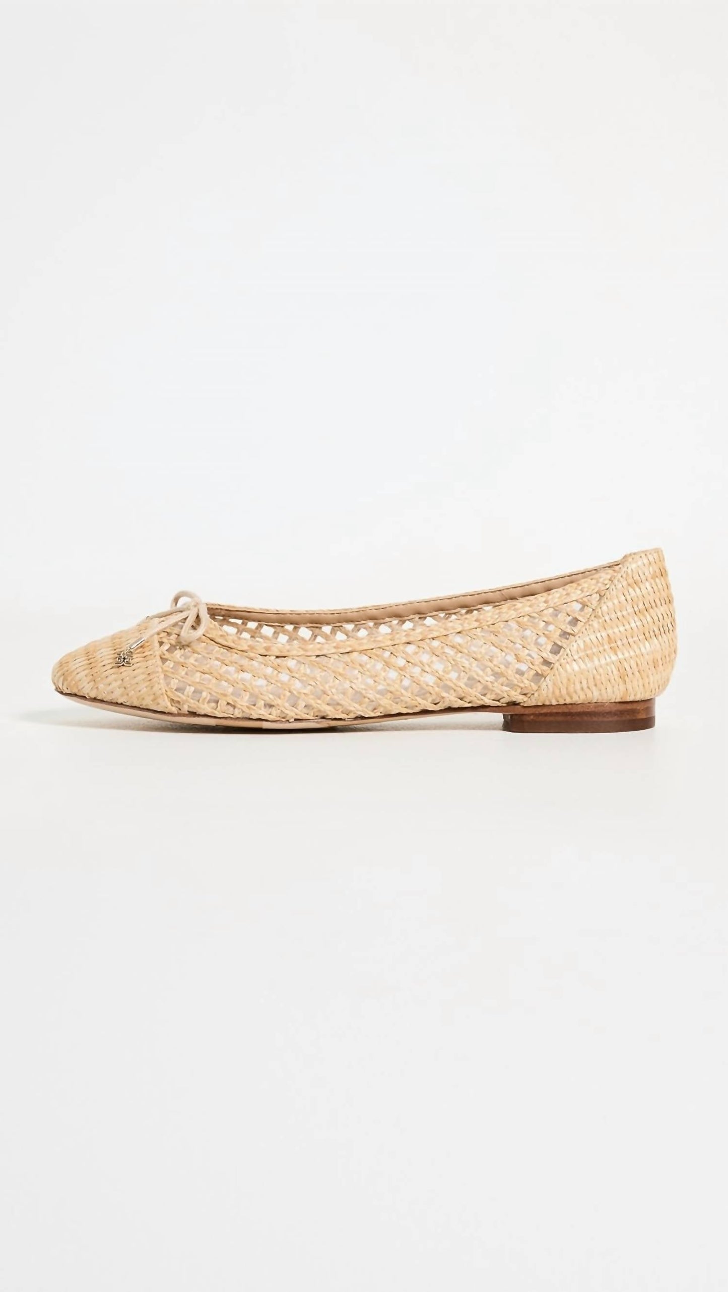 Sam Edelman - Women's May Raffi Basket Weave Flats Shoes