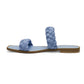 Dolce Vita - Women's Indy Faux Leather Braided Strap Flat Sandal