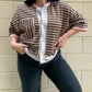 Anniewear - Striped Terry Top