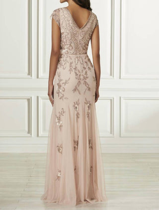 Adrianna Papell - Floral Beaded Dress