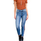 Judy Blue - Western Print Relaxed Jeans
