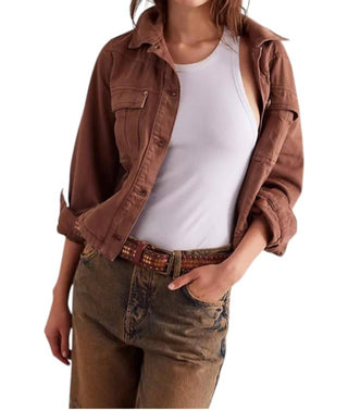 Free People - Jaqueta Jeans Jade