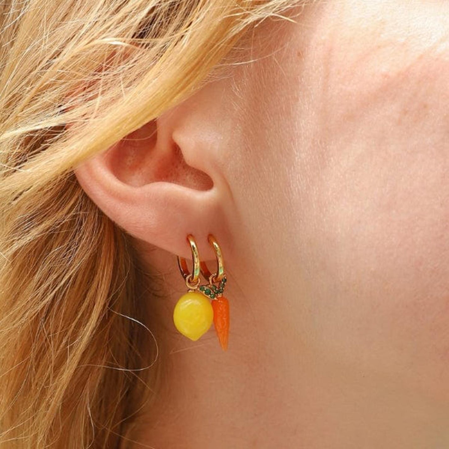 Tai - Women's Huggies Earrings