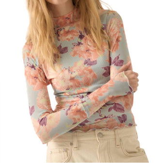 Promesa - Floral Mesh Top