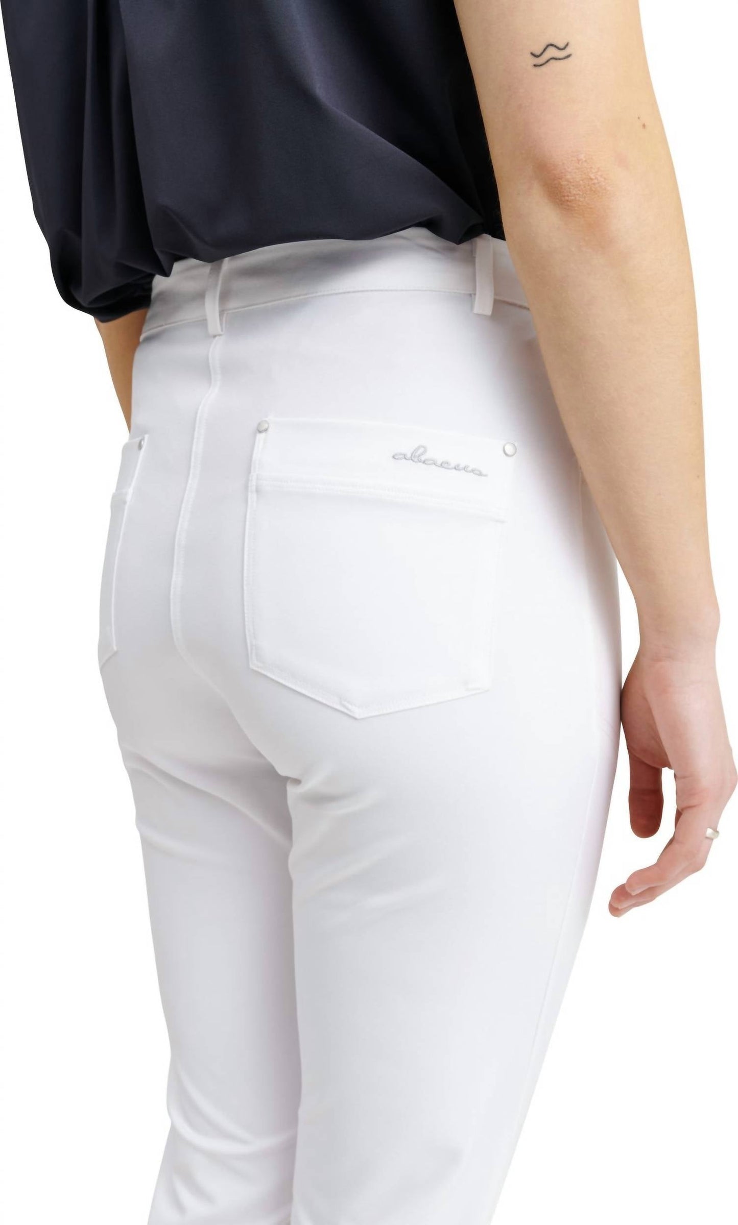 Abacus Sportswear Us - Elite High Waist 4-ways Stretch Golf Trousers