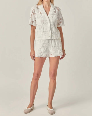 English Factory - Ibiza Embroidered Shorts