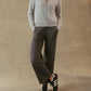 27 Miles Malibu - Elyse Fuzzy 2 Way Zip Cardigan