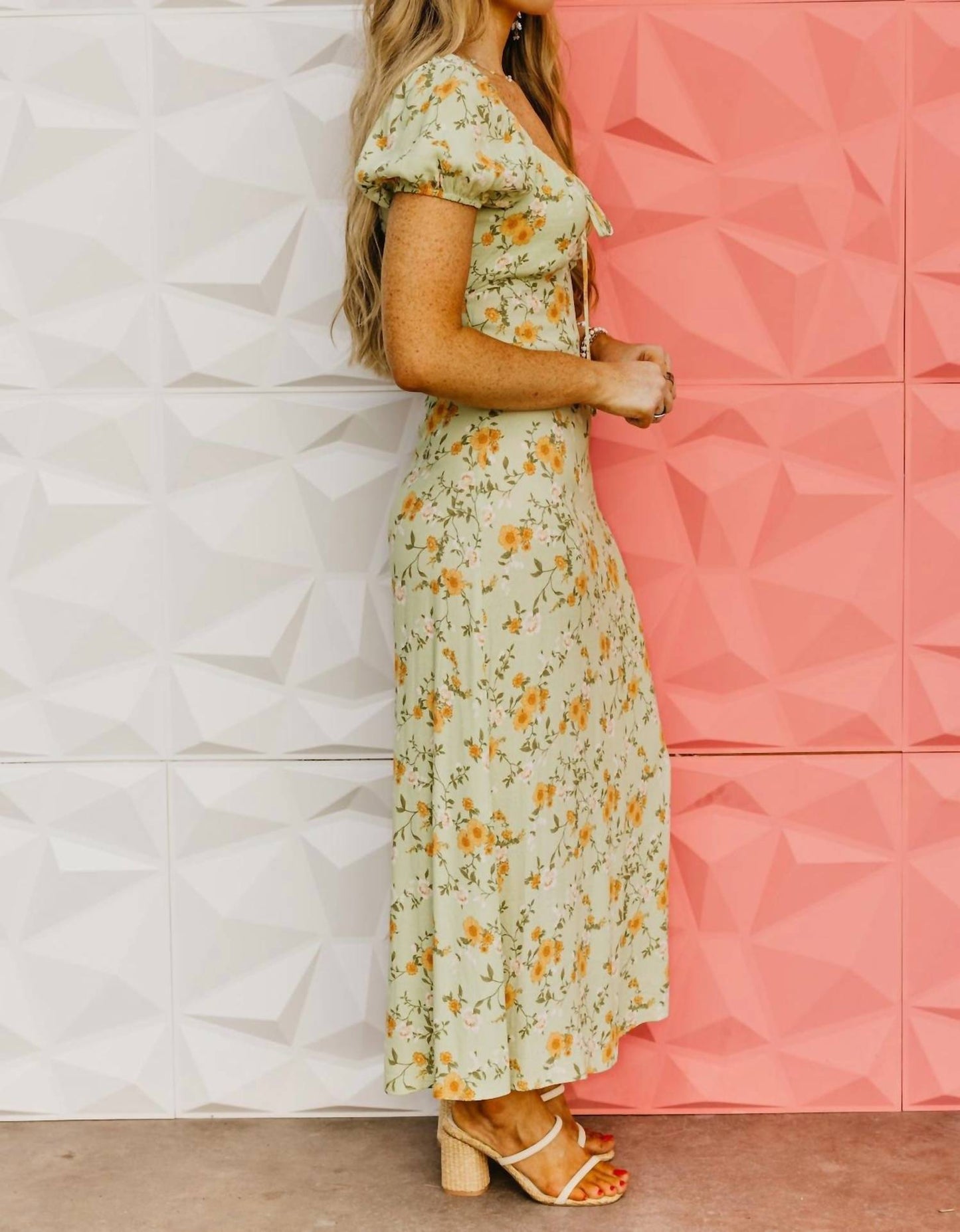 Blu Pepper - Allzae Midi Dress
