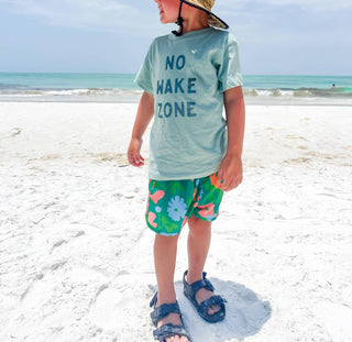 Bella + Canvas - Boy's No Wake Zone T-shirt